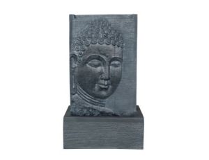 Charcoal Buddha Wall