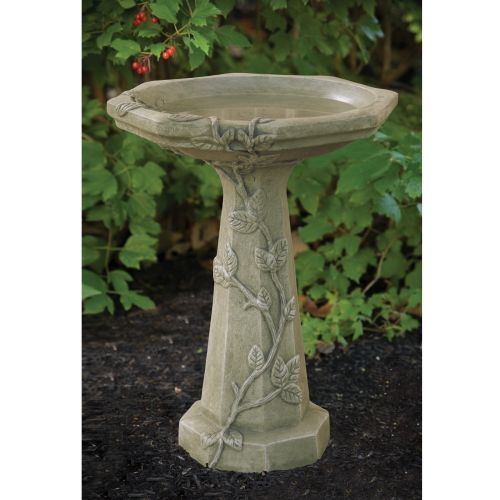 Large Vine Bird Bath